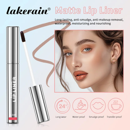 4PCS Lip Liner Tattoo · Matte Peel Off · Long-Lasting Lip Stain · Waterproof & Transfer-Proof