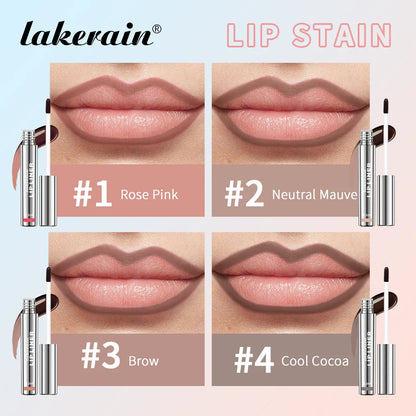 4PCS Lip Liner Tattoo · Matte Peel Off · Long-Lasting Lip Stain · Waterproof & Transfer-Proof
